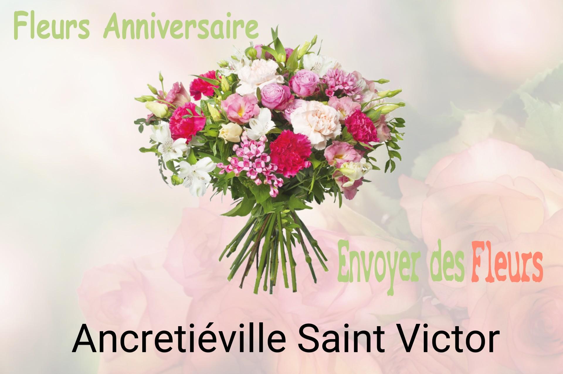 Bouquet de fleurs d’anniversaire livré à Ancretiéville-Saint-Victor
